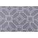 Belle Maison Trellis Printed Cotton Drapery Fabric in Grey 