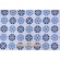 Waverly Merry Go Round Printed Cotton Drapery Fabric in Porcelain 