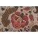 Thibaut Dorchester F99011 Printed Drapery Fabric in Red & Tan 
