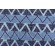 PK Lifestyles Farahan Geo Printed Chenille Upholstery Fabric in Indigo 