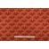 Scalamandre Cormatin Garlands Printed Cotton Drapery Fabric in Rosso