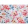 Hamilton Flora Printed Cotton Drapery Fabric in Geranium 