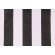 Premier Prints Vertical Stripe Printed Cotton Drapery Fabric in Black/White