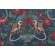 Kaufmann Cheeky Monkey Embroidered Drapery Fabric in Persian 
