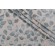 PK Lifestyles Lovely Leaf Velvet Upholstery Fabric in Lagoon 