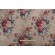 Waverly Nora Printed Linen Blend Drapery Fabric in Linen 