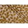 PK Lifestyles Lovely Leaf Velvet Upholstery Fabric in Golden 