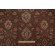 Thibaut Mission F93831 Printed Cotton Drapery Fabric in Brown