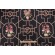 Thibaut Orchid F93126 Printed Cotton Drapery Fabric in Black