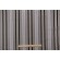 Waverly Getaway Stripe Printed Polyester Outdoor Fabric in Onyx