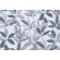 Stof France Ficus Printed Cotton Drapery Fabric in Sauge 