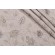 Floral Embroidered Drapery Fabric in Stone