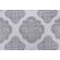Medallion Woven Upholstery Fabric in Smoke
