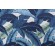 Tommy Bahama Swaying Palms Printed Polyester Outdoor Fabric in Indigo 