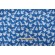Novogratz Block Cranes Printed Polyester Outdoor Fabric in Cobalt 
