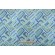 Sample of Richloom Estie Printed Polyester Outdoor Fabric in Ocean 