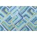 Sample of Richloom Estie Printed Polyester Outdoor Fabric in Ocean 