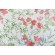 Sample of Braemore Gazebo Printed Linen Blend Drapery Fabric in Coral 