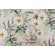 Tropical Floral Printed Drapery Fabric in Pearl