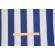 Richloom Cabana Stripe Printed Poly Outdoor Fabric in Cobalt