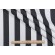 SunReal Cabana Woven Solution Dyed Acrylic Outdoor Fabric in Black 