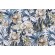 Stof France Echassier Printed Drapery Fabric in Marine 