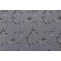 Novogratz Dr Zebra Printed Polyester Outdoor Fabric in Silver 
