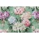 Sample of P Kaufmann Traviata Printed Cotton Drapery Fabric in Jardin 
