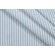 Magnolia Home Berlin Ticking Stripe Printed Cotton Drapery Fabric in Aqua 