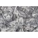 HGTV Home Marbleized Printed Cotton Drapery Fabric in Zinc 