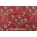 P Kaufmann Tulipano Printed Drapery Fabric in Crimson