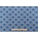 Fretwork Woven Polyester Outdoor Fabric in Blue