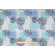 Premier Prints Blooms Printed Polyester Outdoor Fabric in Blue Vista