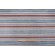 Phifertex Woven Vinyl Mesh Sling Chair Outdoor Fabric in Red/Blue Stripe
