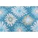 Robert Allen Tactile Floral Printed Cotton Drapery Fabric in Turquoise 