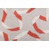 Robert Allen Vento Ribbon Printed Linen Blend Drapery Fabric in Persimmon 