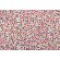 Robert Allen Many Petals Printed Cotton Drapery Fabric in Poppy 
