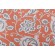 Sample of Duralee McGivern Printed Cotton Drapery Fabric in Orange 