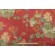Thibaut Washington Printed Linen Drapery Fabric in Red F96019