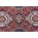 Sample of Duralee Abbotsford Printed Drapery Fabric in Red and Blue 