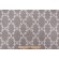 Thibaut Roselli Trellis Embroidered Linen Drapery Fabric in White Dark Grey AW2561