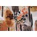 TFA In The Jungle Printed Embroidered Cotton Drapery Fabric in Safari 