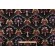 Tommy Bahama Daintree Embroidered Cotton Decorator Fabric in Noir 