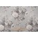 Waverly Ballad Bouquet Printed Linen Blend Drapery Fabric in Platinum