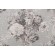 Waverly Ballad Bouquet Printed Linen Blend Drapery Fabric in Platinum