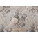 Waverly Ballad Bouquet Printed Linen Blend Drapery Fabric in Platinum