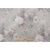 Waverly Ballad Bouquet Printed Linen Blend Drapery Fabric in Platinum