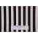 Premier Prints Canopy Stripe Printed Cotton Drapery Fabric in Black & White