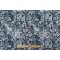 Ellen Degeneres Petra Tile Printed Cotton Drapery Fabric in Denim