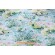 Sample of Covington Monet Printed Cotton Drapery Fabric in 511-Dream Blue 